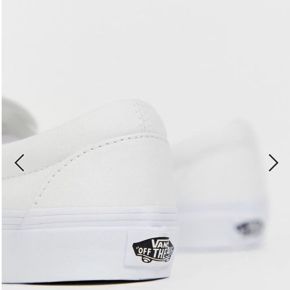 Vans Classic Slip-On triple white sneakers - Picture 3 of 3